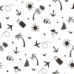 summer seamless pattern