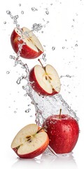 apple juice splash