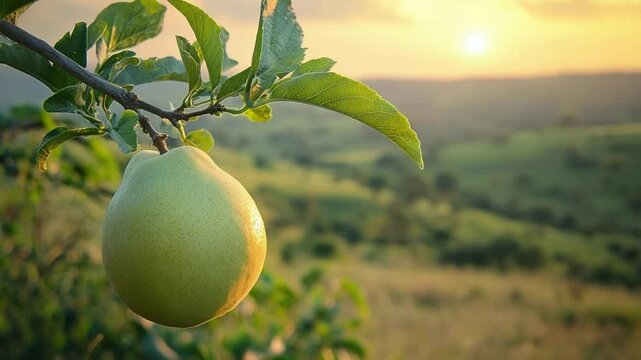 guava on branch in malwa plateau video
