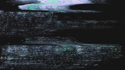 Cyberpunk Glitch Art, VHS Static Texture, Pixelated Errors, Digital Decay, Retro-Futuristic Visuals, Broken Screen Aesthetic