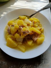 chicken and vegetable stew