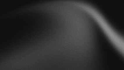 Elegant dark black background with Curved gray and noise texture. Suitable for various design applications, Graphic Design Elements for Luxury Brand, posters, flyers, etc.