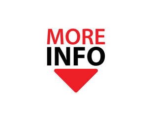 more info text information sign	