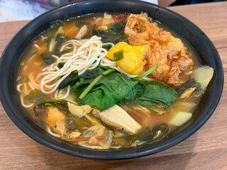 Taiwan's natural and delicious vegetarian noodle soup