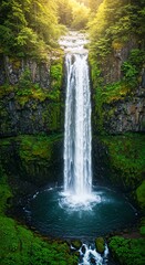 waterfall in the forest