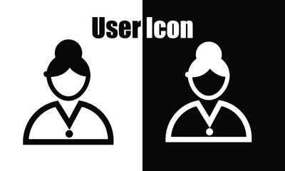  User profile icon vector .