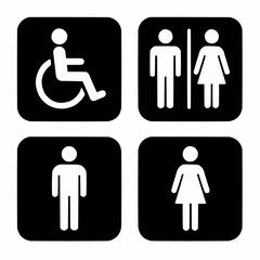 male and female signs