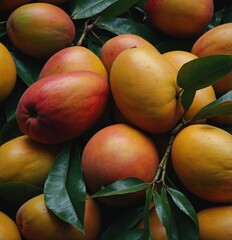 apricots on the table