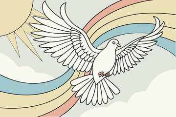 Dove of Light and Unity