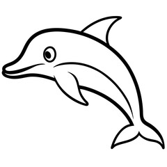 Obraz premium dolphin vector illustration