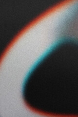 Abstract background grainy gradient red orange glowing shape, black backdrop banner poster header...