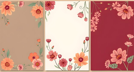 vector floral background