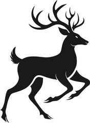 deer silhouette vector