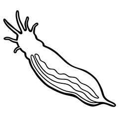 Clean Sea Slug Sketch