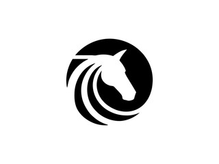 Horse head logo