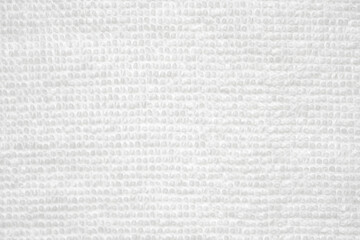 Fototapeta premium white cotton fabric towel texture abstract background