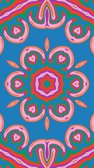 digital art in the form of a kaleidoscope