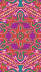 digital art in the form of a kaleidoscope