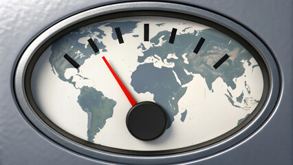 Oil trade international. Fuel gauge world map, energy crisis, global oil consumption, environmental concern, resource management, urgent ,global shipping, energy, crude oil market, energy economy