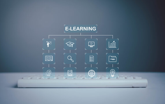 Through e-learning platforms students can develop their skills by attending online seminars, taking courses, and accessing a library of digital content such as videos tutorials and online media texts.
