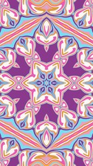 digital art in the form of a kaleidoscope