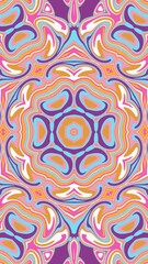 digital art in the form of a kaleidoscope