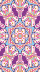 digital art in the form of a kaleidoscope