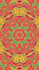 digital art in the form of a kaleidoscope