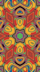 digital art in the form of a kaleidoscope