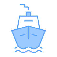 Fototapeta premium Ship icon 