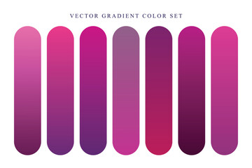Pink Purple Gradient Color Bar color palette