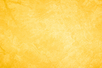 Yellow concrete stone texture for background in summer wallpaper. Cement and sand wall of tone vintage minimal. Concrete abstract wall of light yellow color, cement texture white blank for home decor.