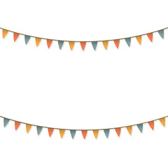 Pennant clip art vector illustration