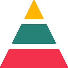 Pyramid Chart Icon