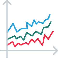 Line Chart Icon
