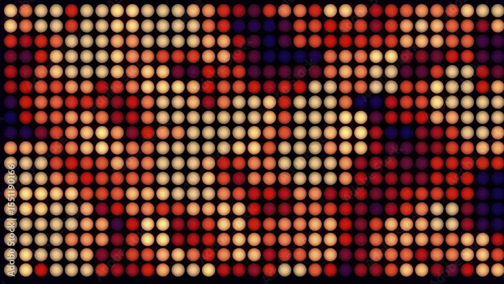 Fototapete 3d wave dot background, wave band abstract background surface 3d rendering