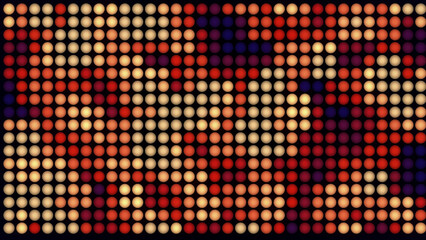 3D wave dot background, wave band abstract background surface 3D rendering