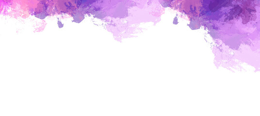Fototapeta premium purple watercolor abstract background