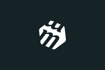 Letter MM logo design