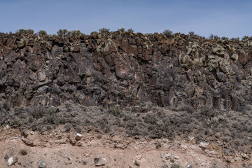Tertiary Basalt  with Late Tertiary Alluvium, Hatch is a town in Garfield County, Utah geology. U.S. Route 89 (US 89)
