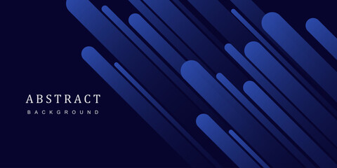 Dark blue background with blue glowing shape effect, black abstract use for business, company, institution, poster, template, presentation, advertisement, celebration. eps10