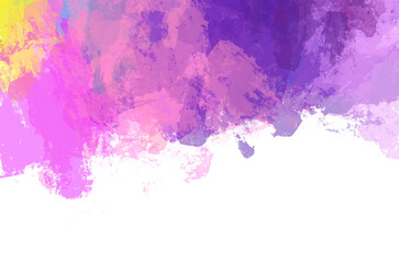 Obraz premium purple watercolor abstract background