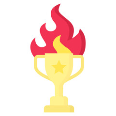 Motivational Trophy Icon