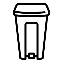 trash Line Icon