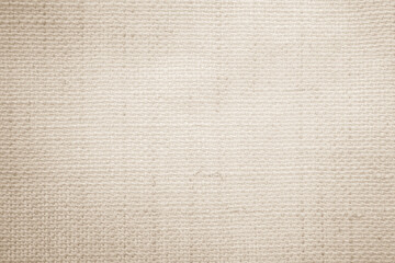 Brown sackcloth woven texture background in natural pattern. Jute hessian burlap, linen background...