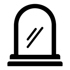 vanity mirror Solid icon