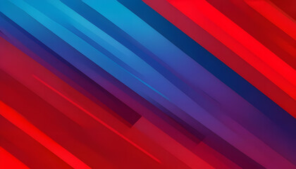 Fototapeta premium red and blue striped background