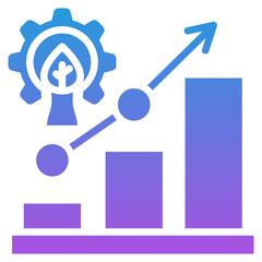 Vision Driven Growth Icon