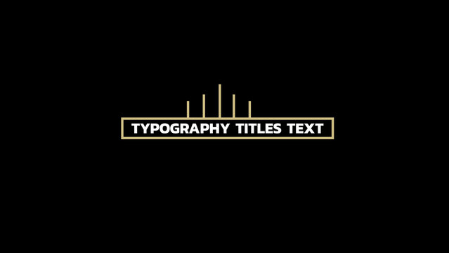 Bold Text Titles 3