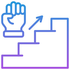 Fototapeta premium Firm Up Icon